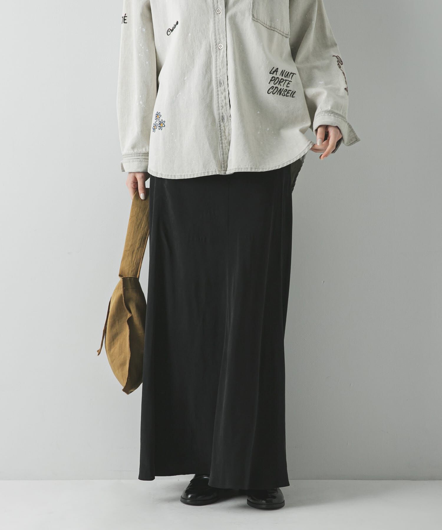 URBAN RESEARCH「キュプラバイアススカート」|スカート|