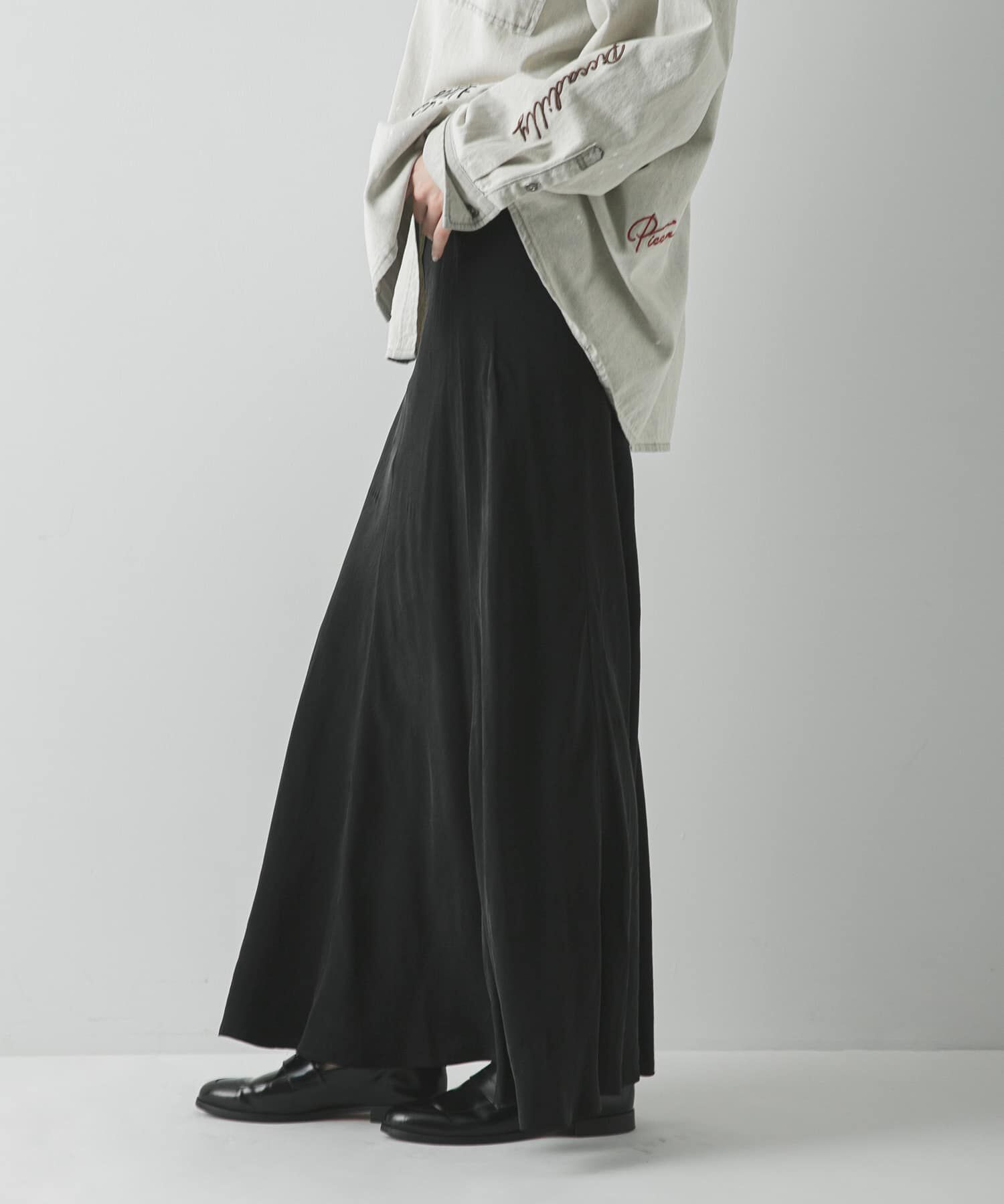 URBAN RESEARCH「キュプラバイアススカート」|スカート|