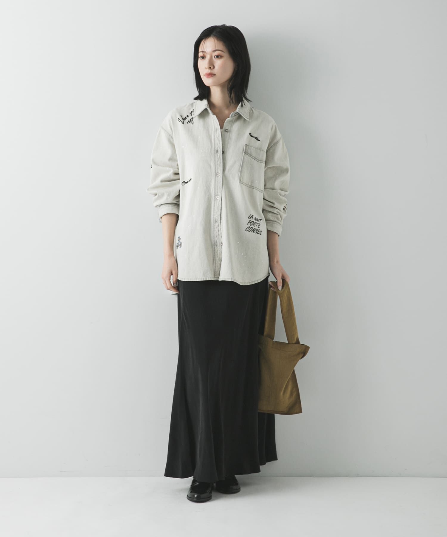 URBAN RESEARCH「キュプラバイアススカート」|スカート|