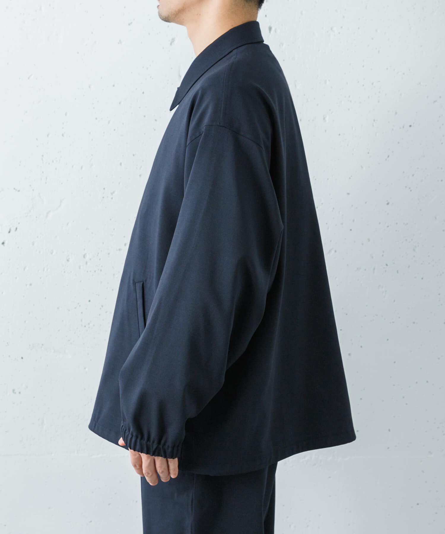 URBAN RESEARCH「Wide Dad　COACH JACKET」|ノーカラーコート|