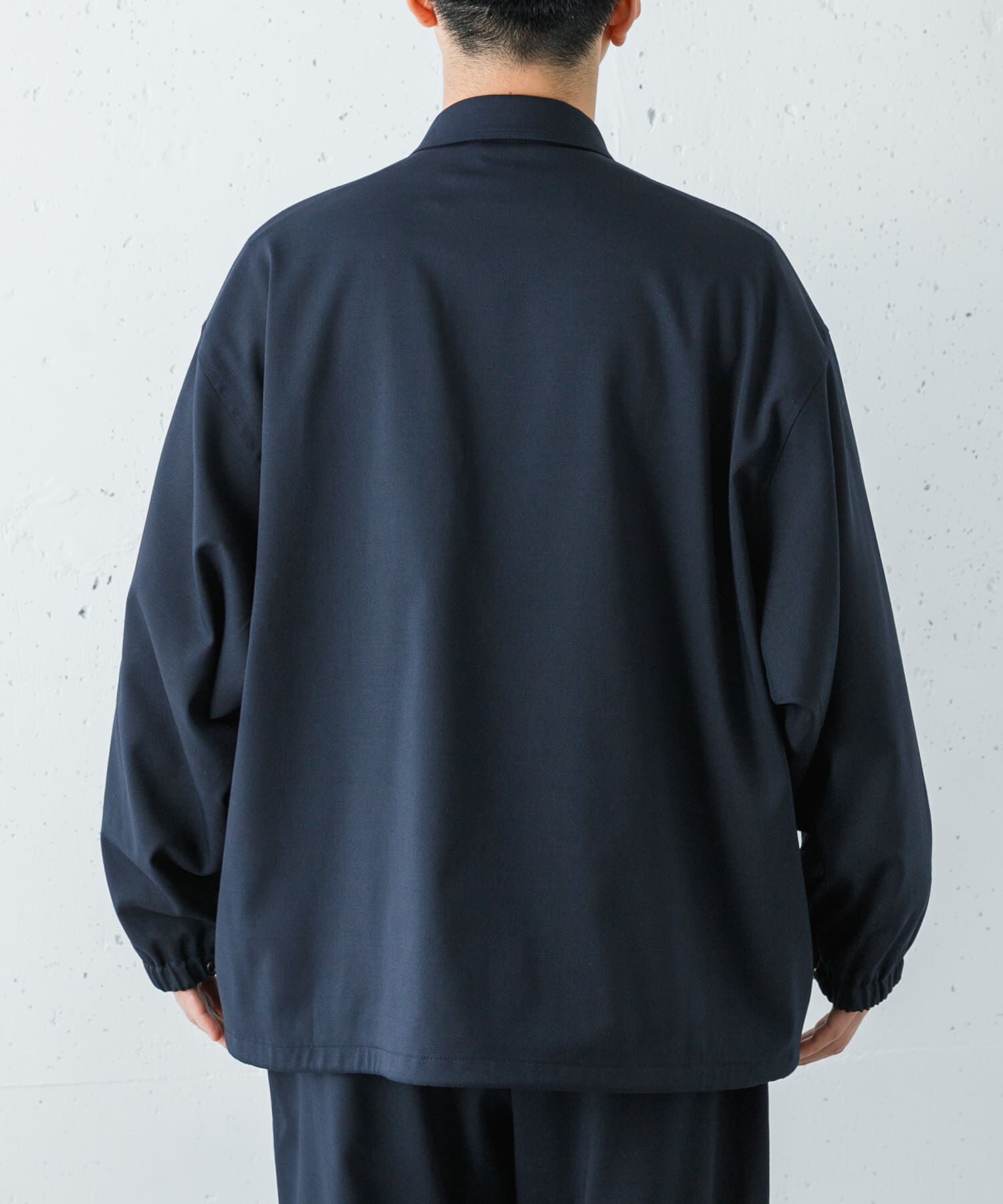 URBAN RESEARCH「Wide Dad　COACH JACKET」|ノーカラーコート|