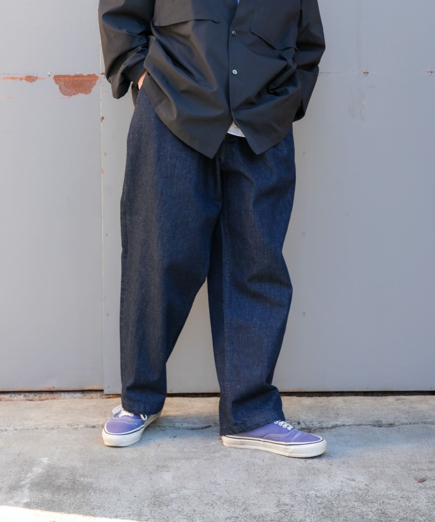 URBAN RESEARCH「Wide Dad　DAD EASY WIDE DENIM PANTS」|デニム|