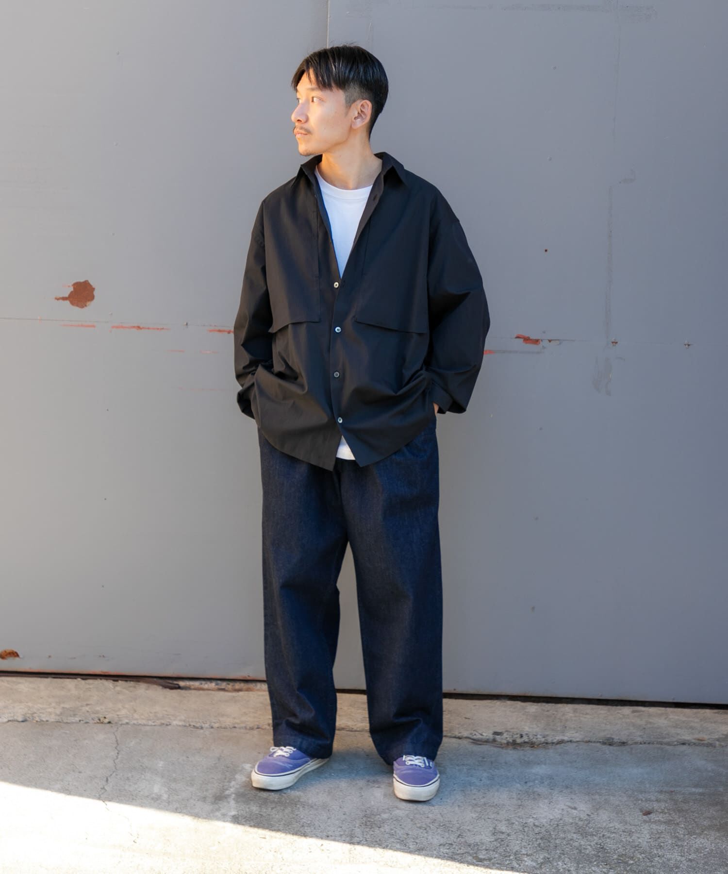 URBAN RESEARCH「Wide Dad　DAD EASY WIDE DENIM PANTS」|デニム|