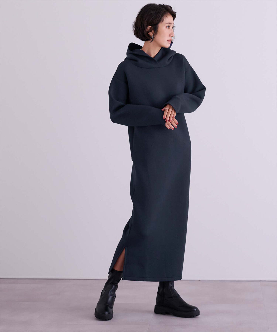 ur's「ボンディングフーディーワンピース」|ワンピース|