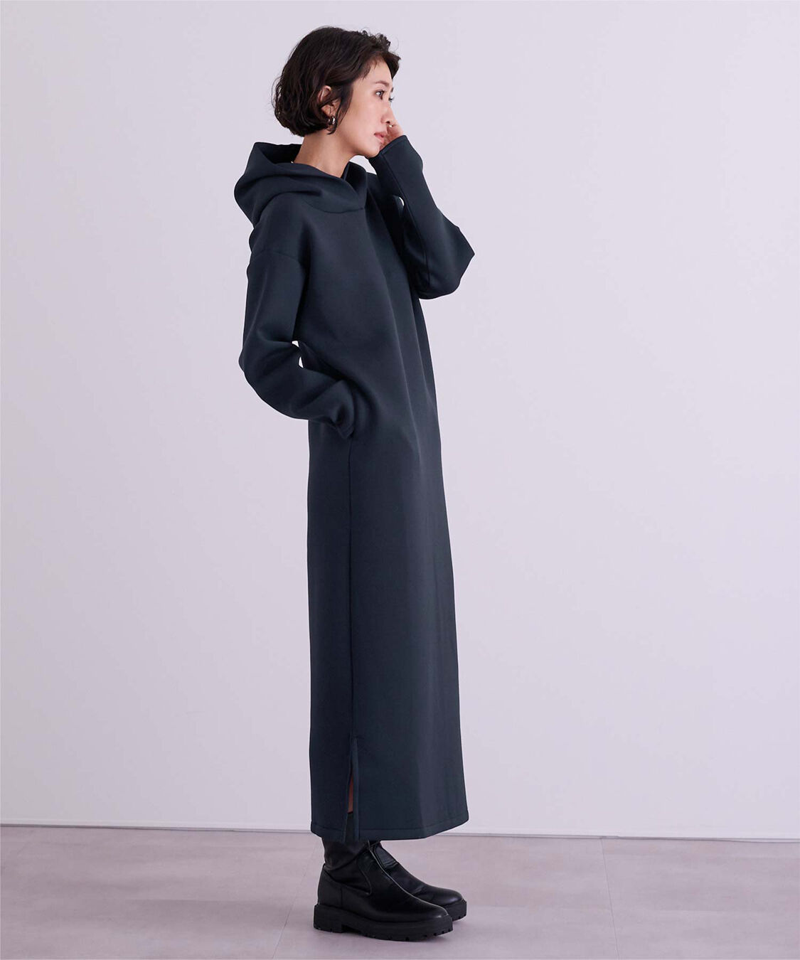 ur's「ボンディングフーディーワンピース」|ワンピース|