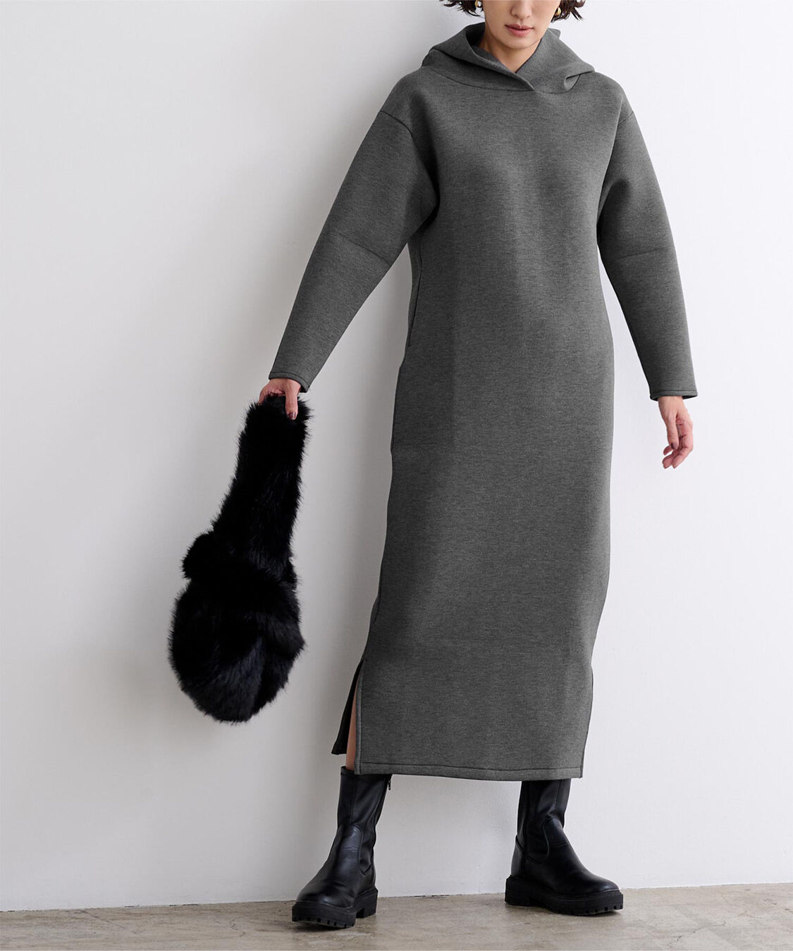 ur's「ボンディングフーディーワンピース」|ワンピース|