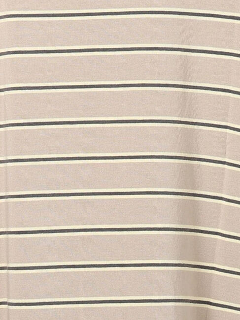 Samansa Mos2「マルチボーダーヘンリープルオーバー」|Tシャツ・カットソー|