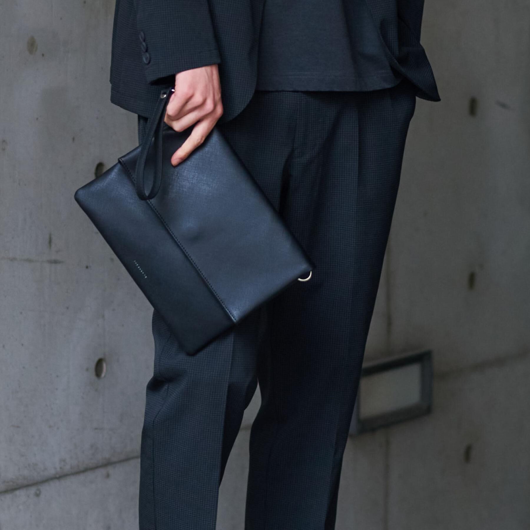 THE SHOP TK「2WAYクラッチバッグ【冠婚葬祭/ビジネス/セレモニー/パーティー】」|ショルダー・メッセンジャー|ブラック(019)