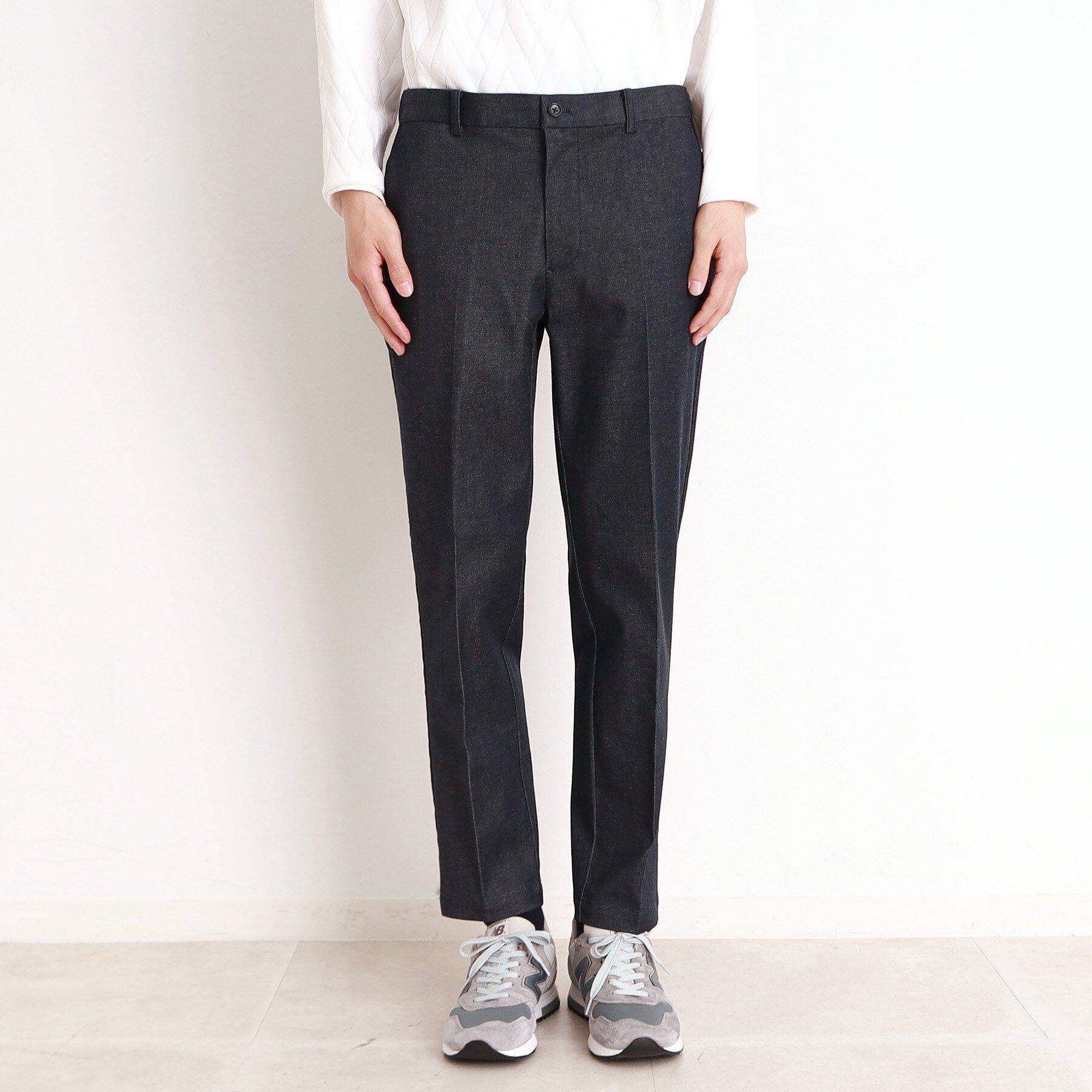 THE SHOP TK「エバーデニムスラックス セットアップ可／ストレッチ」|その他|