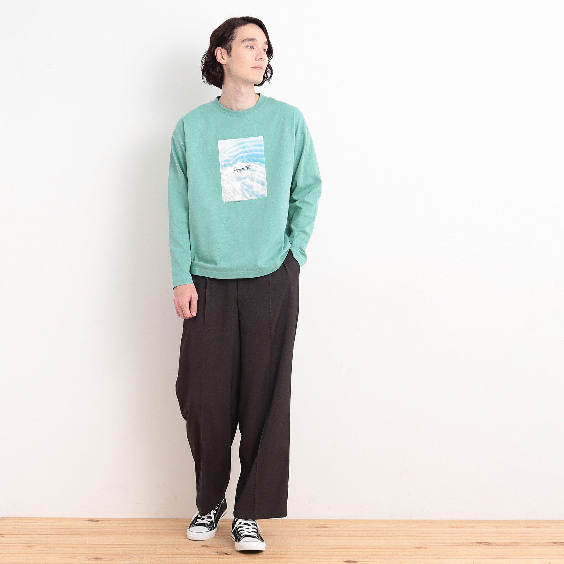 THE SHOP TK「オーガニックコットンフォトプリントTシャツ」|Tシャツ・カットソー|