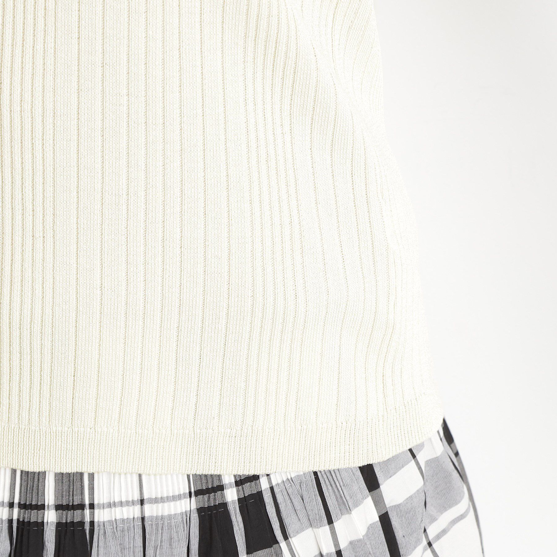 THE SHOP TK「ラインリブプルオーバー【洗濯機OK】」|ニット・セーター|