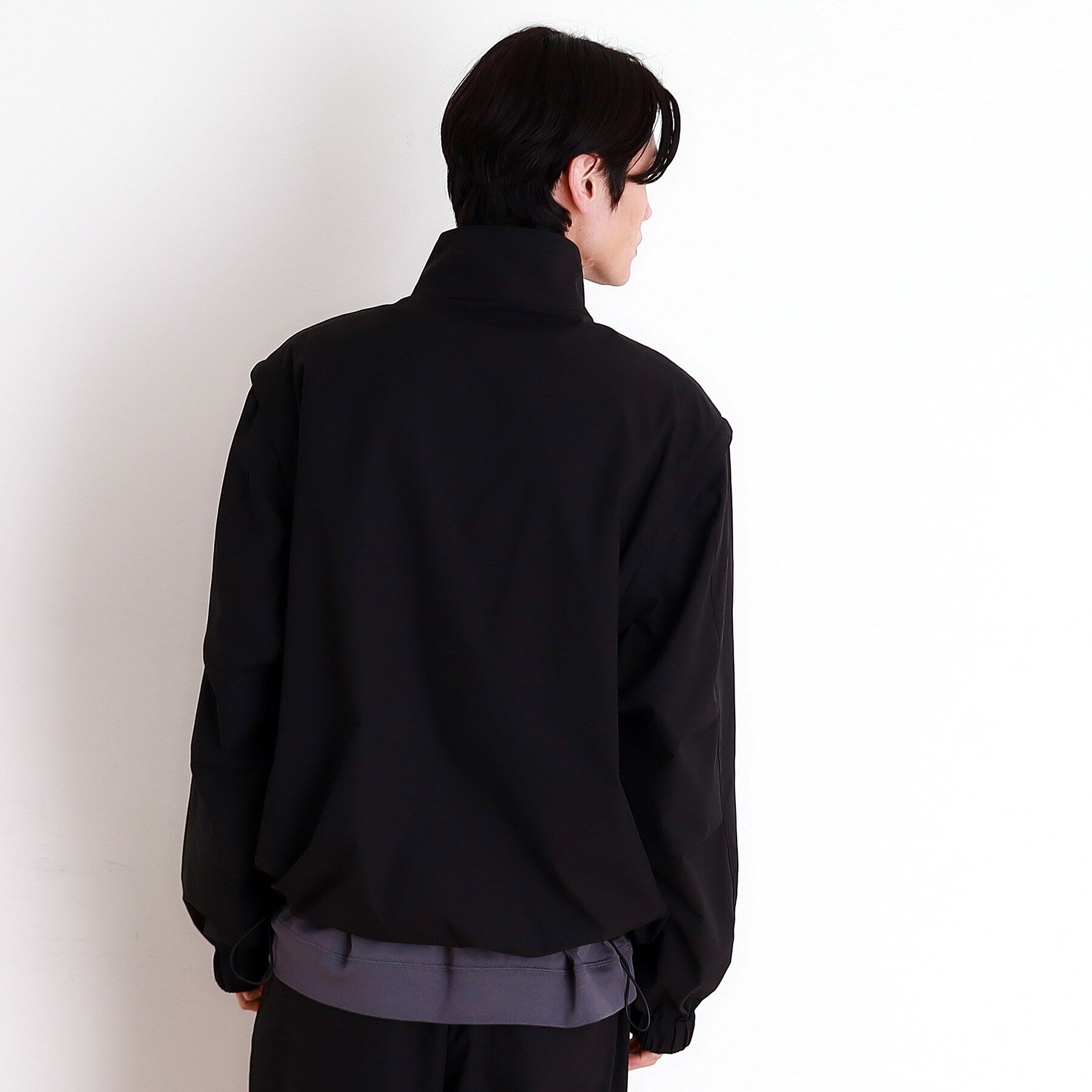 THE SHOP TK「デタッチャブルスタンドブルゾン＆ベスト　セットアップ可/2WAY」|ブルゾン・スタジャン|