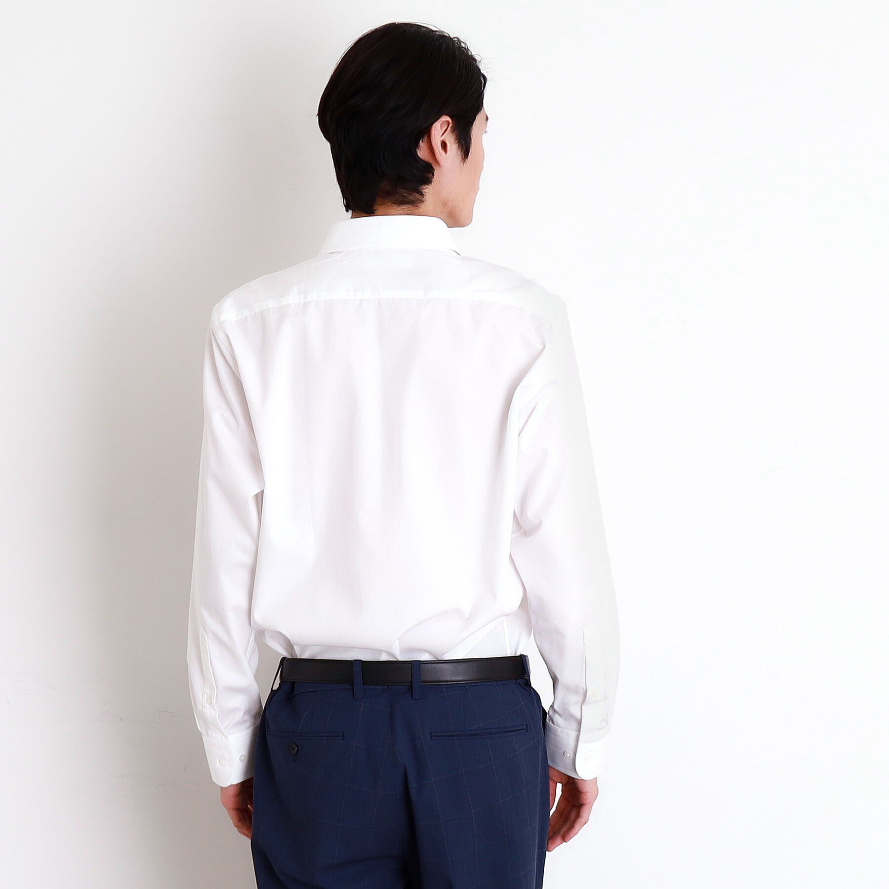 THE SHOP TK「ドレスへリンボンシャツ」|シャツ・ブラウス|