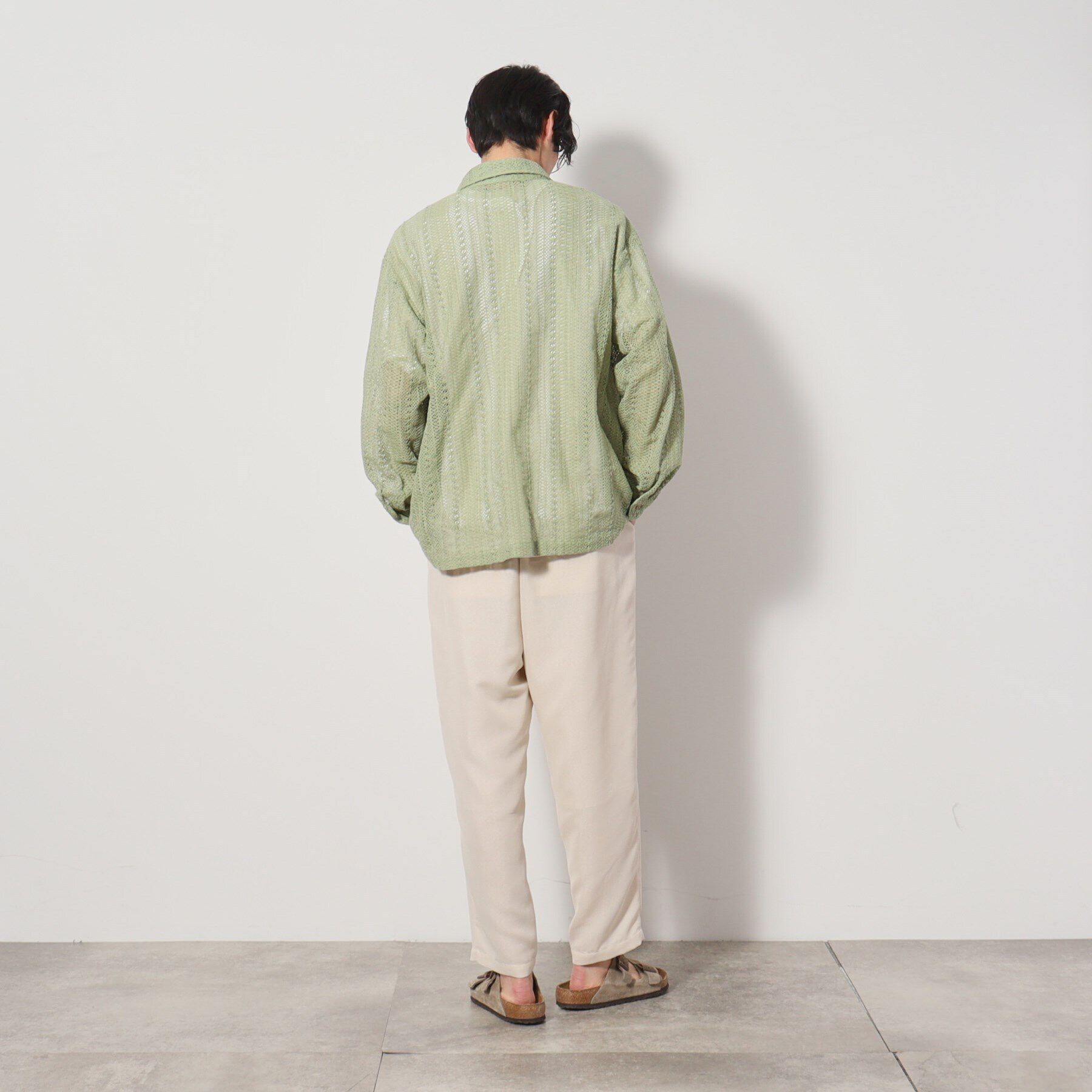 THE SHOP TK「レースシャツアンサンブル長袖シャツ・半袖Tシャツセットアイテム」|シャツ・ブラウス|