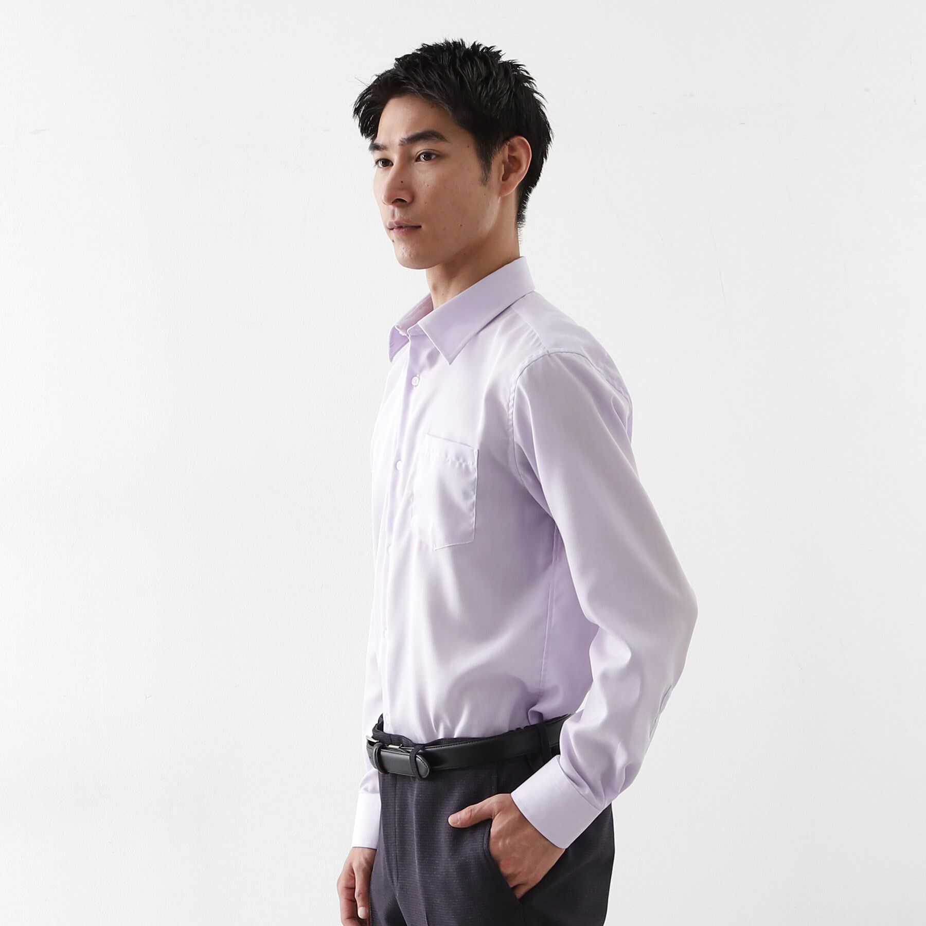 THE SHOP TK「ドレスヘリンボーンシャツ」|シャツ・ブラウス|