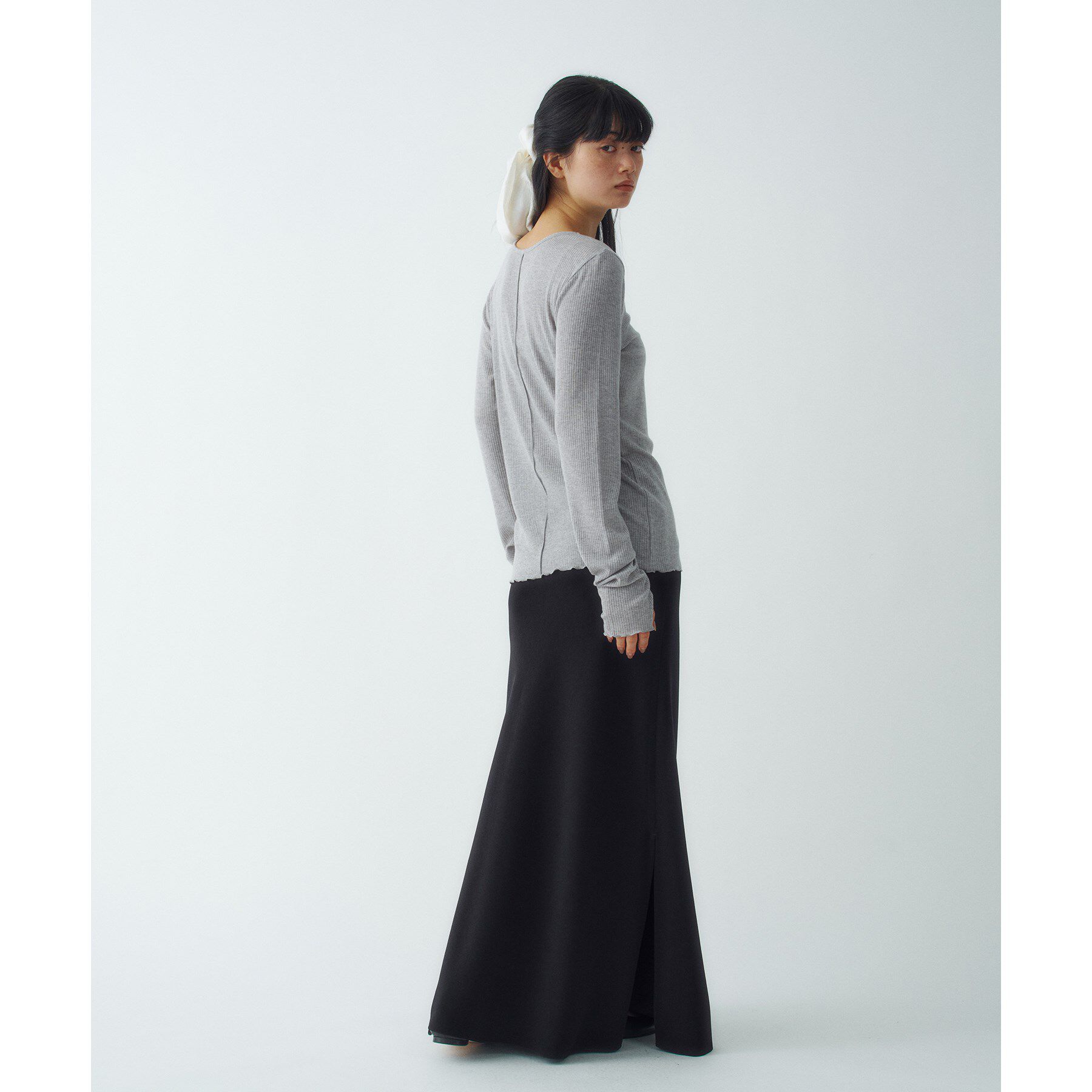 CODE A「twist sheer rib LS」|Tシャツ・カットソー|
