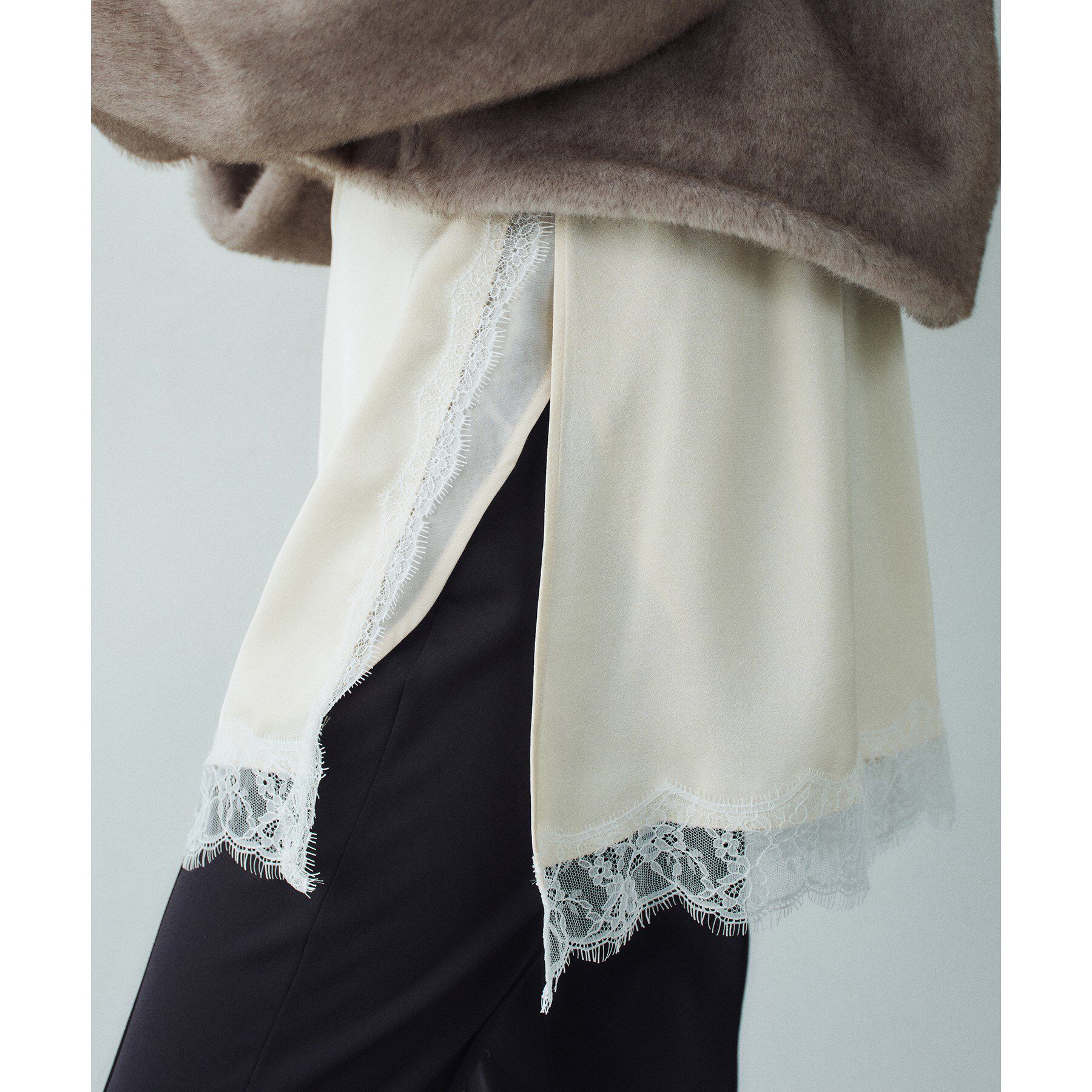 CODE A「lingerie mood lace cami」|シャツ・ブラウス|