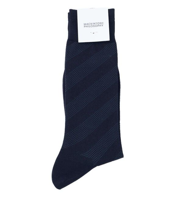 MACKINTOSH PHILOSOPHY「レジメンタルライン ビジネスソックス」|ソックス|