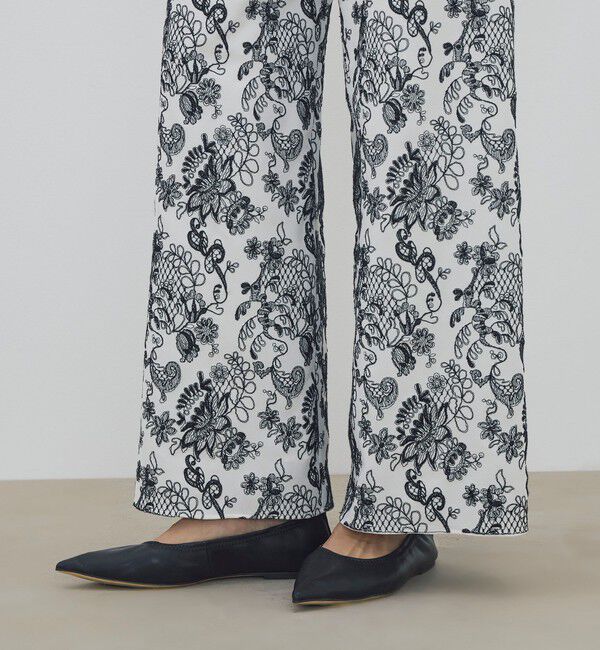 DES PRES「マリンレースエンブロイダリー リラックスパンツ」|その他|