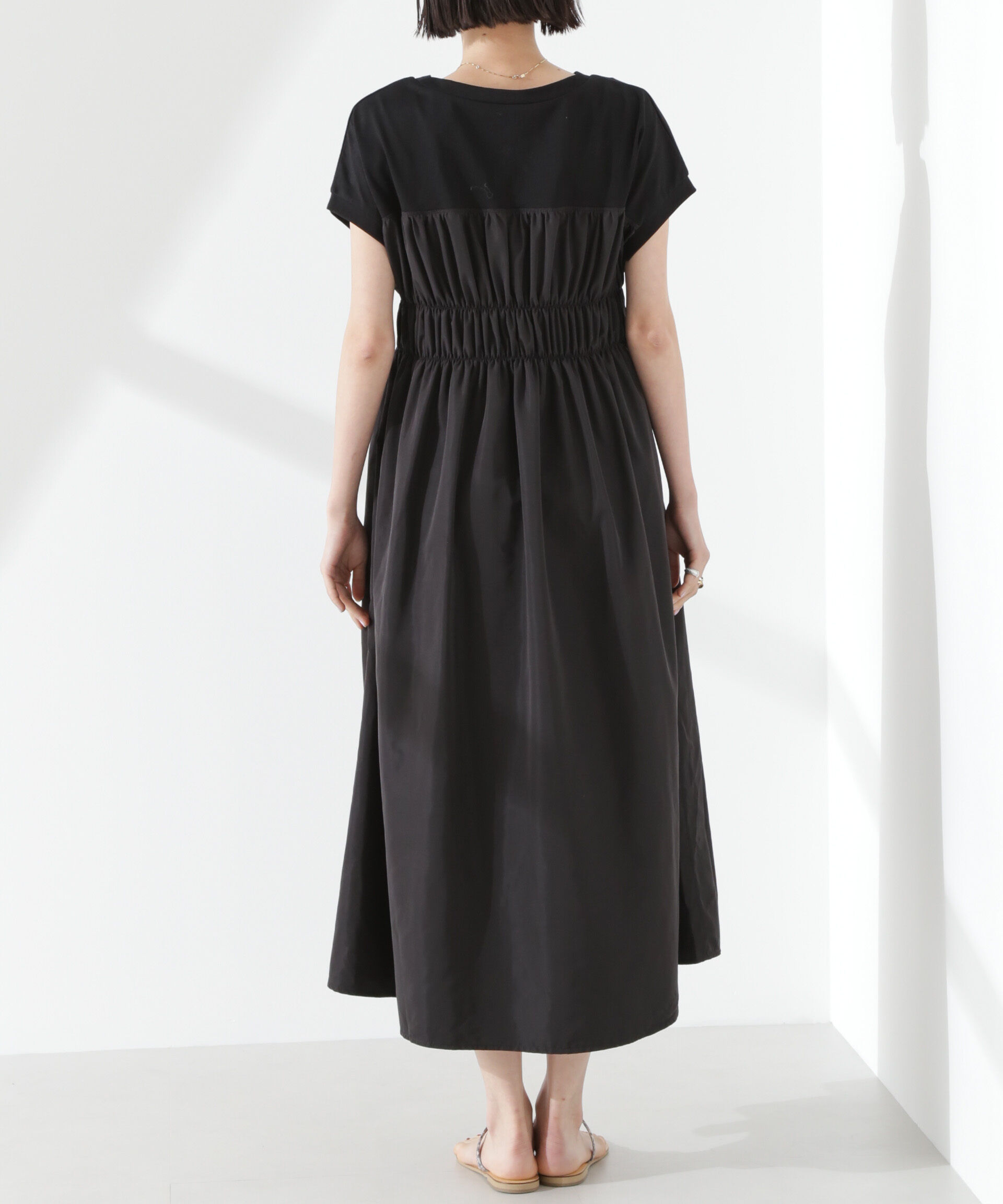 nano･universe「フロントシャーリングドッキングワンピース」|ワンピース|