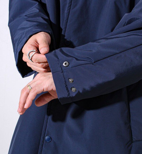 GLOSTER「【GEVACO/ゲバコ】中綿ステンカラーロングコート」|ステンカラーコート|