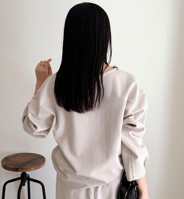 fredy emue「【セットアップ対応】パウダリーツイルコクーンブラウス」|シャツ・ブラウス|