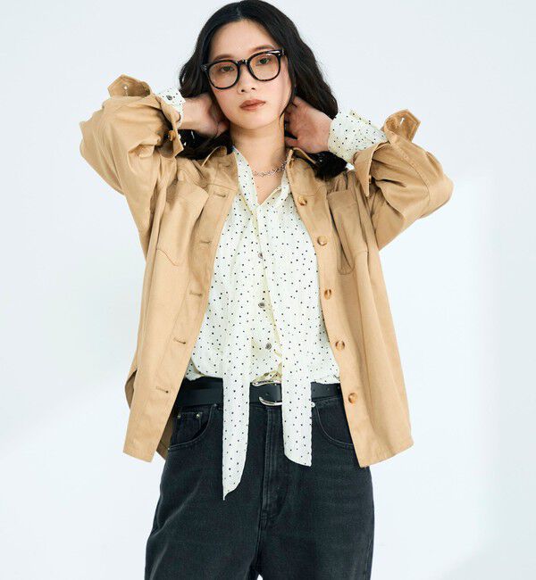 fredy emue「フェイクスエードシャツ」|シャツ・ブラウス|