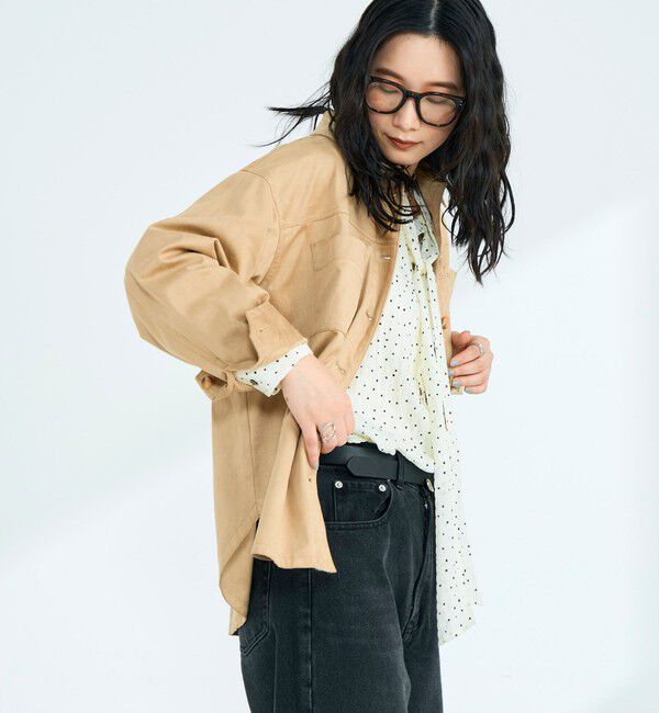 fredy emue「フェイクスエードシャツ」|シャツ・ブラウス|