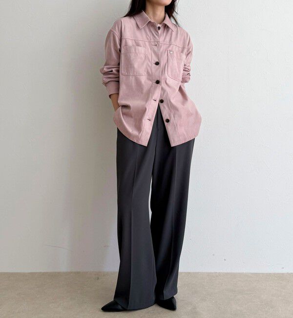 fredy emue「フェイクスエードシャツ」|シャツ・ブラウス|