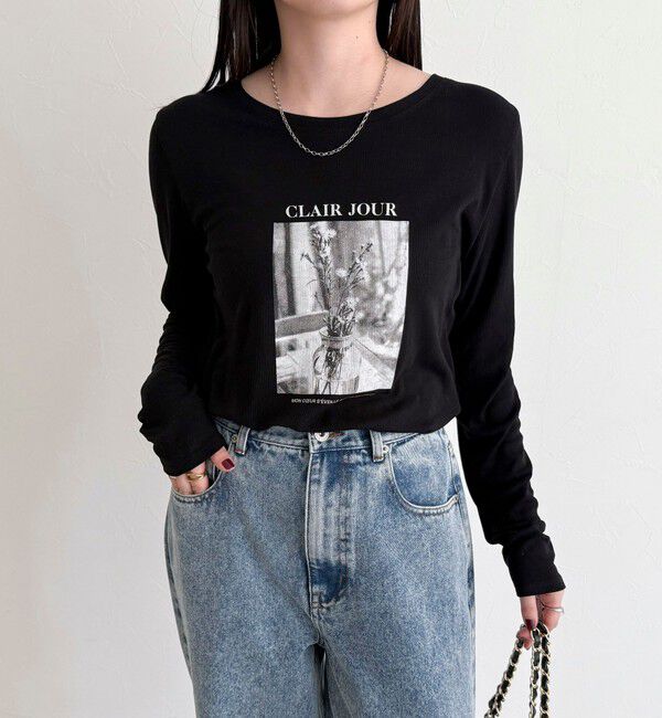 fredy emue「シアーphotoロンTシャツ」|Tシャツ・カットソー|