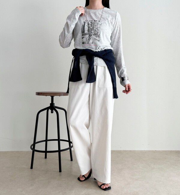 fredy emue「シアーphotoロンTシャツ」|Tシャツ・カットソー|