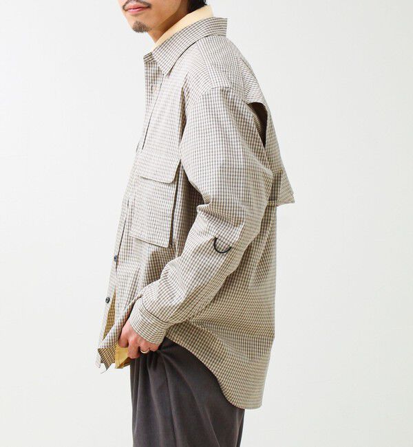 GLOSTER「【ギアディテール】チェック フィッシングシャツ」|シャツ・ブラウス|
