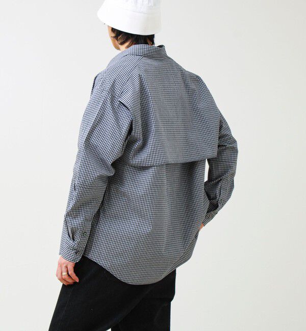 GLOSTER「【ギアディテール】チェック フィッシングシャツ」|シャツ・ブラウス|