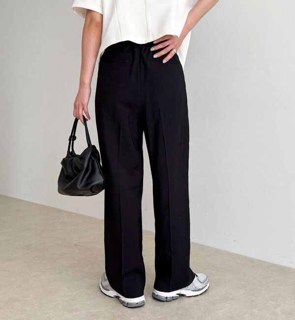 fredy emue「接触冷感イージースラックス」|スラックス|