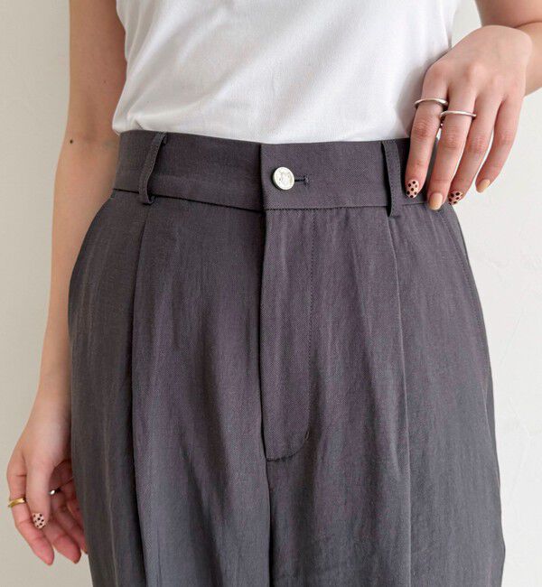 fredy emue「接触冷感イージースラックス」|スラックス|