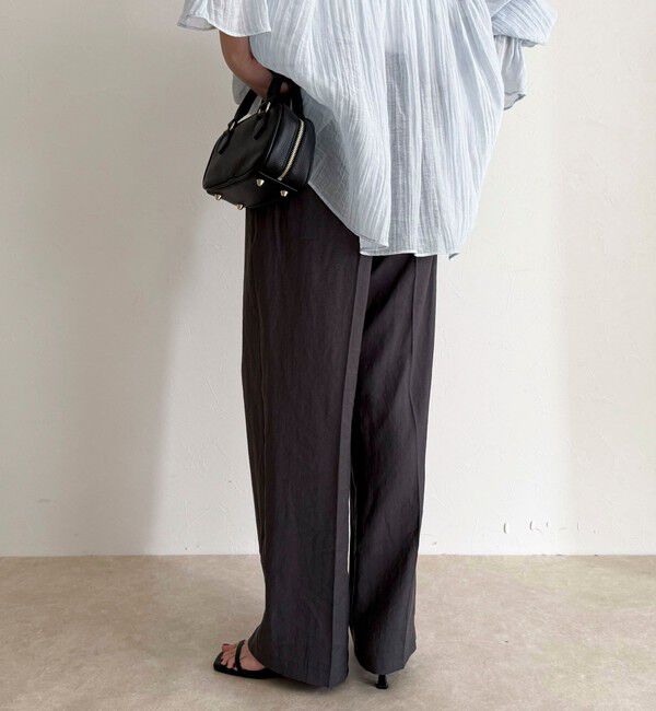 fredy emue「接触冷感イージースラックス」|スラックス|