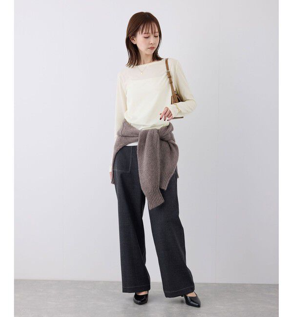 Rope&rsquo;Picnic「シアーカットクルーネックプルオーバー」|Tシャツ・カットソー|