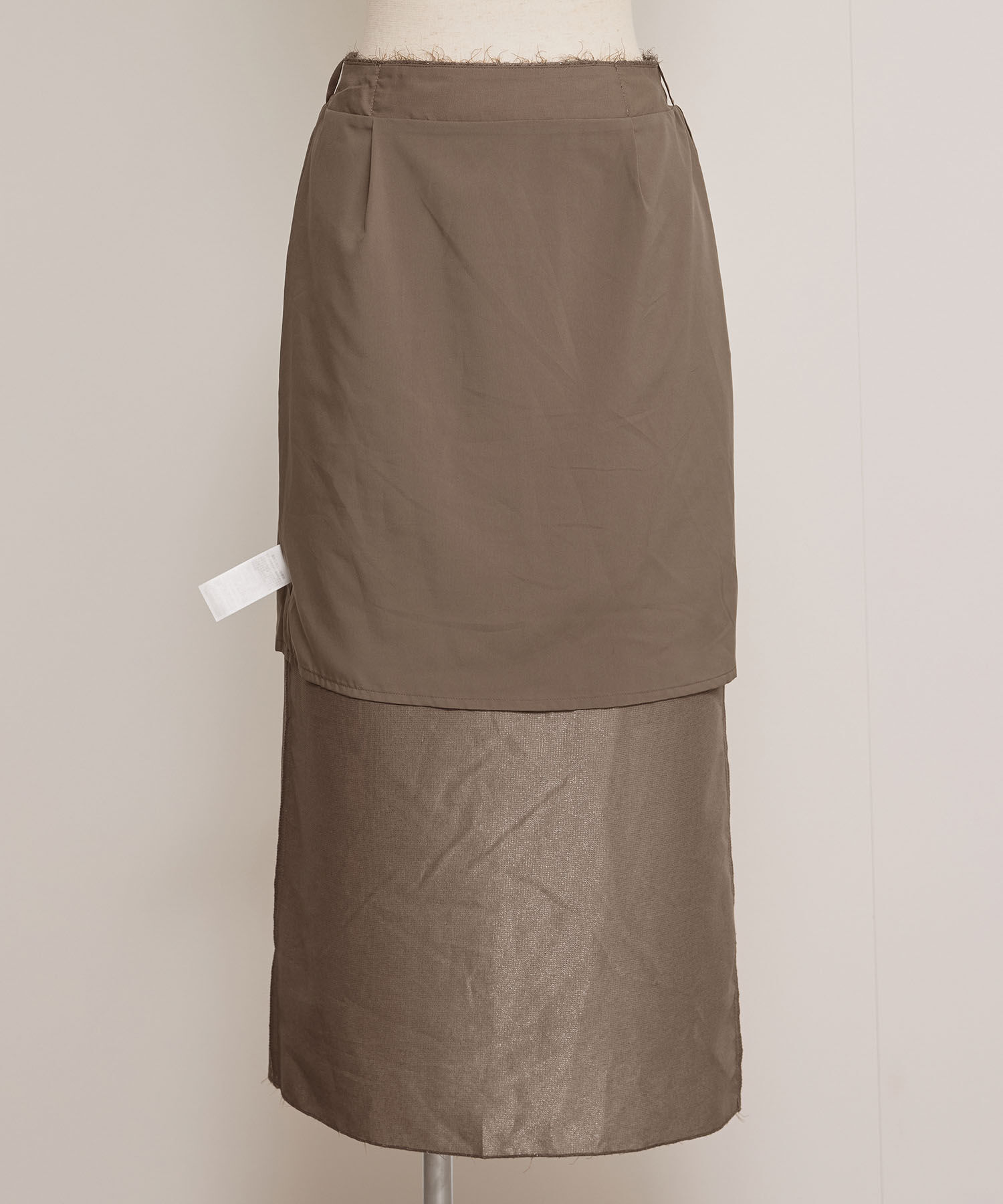 Rope&rsquo;Picnic「フェザーラメアイラインロングスカート」|スカート|