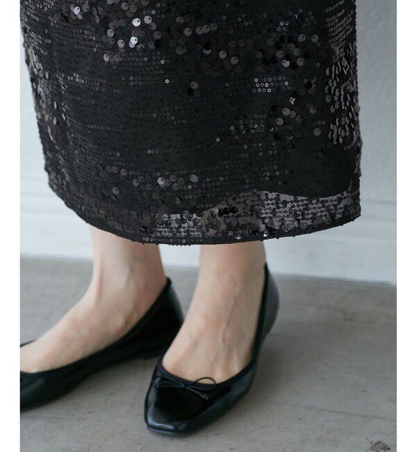 Rope&rsquo;Picnic「スパンコールアイラインスカート」|スカート|