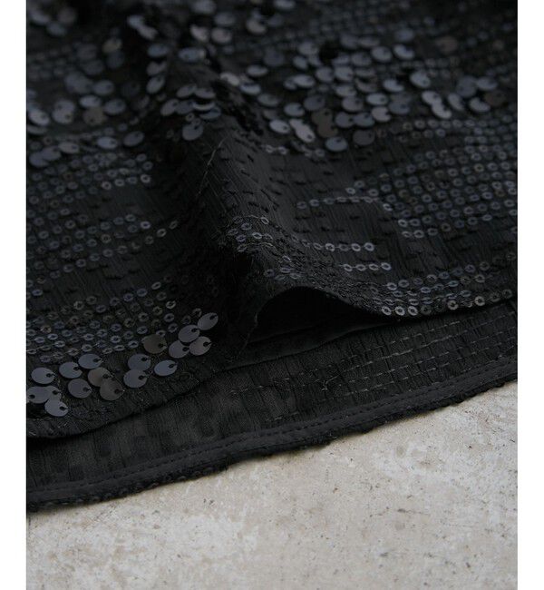 Rope&rsquo;Picnic「スパンコールアイラインスカート」|スカート|