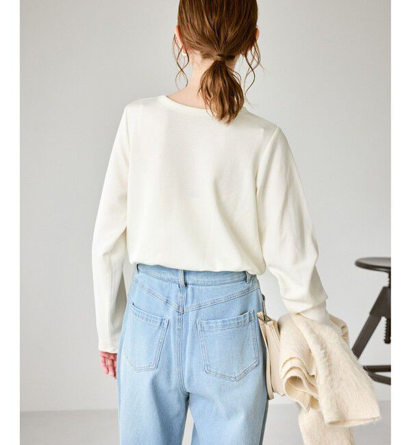 Rope&rsquo;Picnic「【emur/エミュール】サーモジャージロゴプルオーバー」|Tシャツ・カットソー|