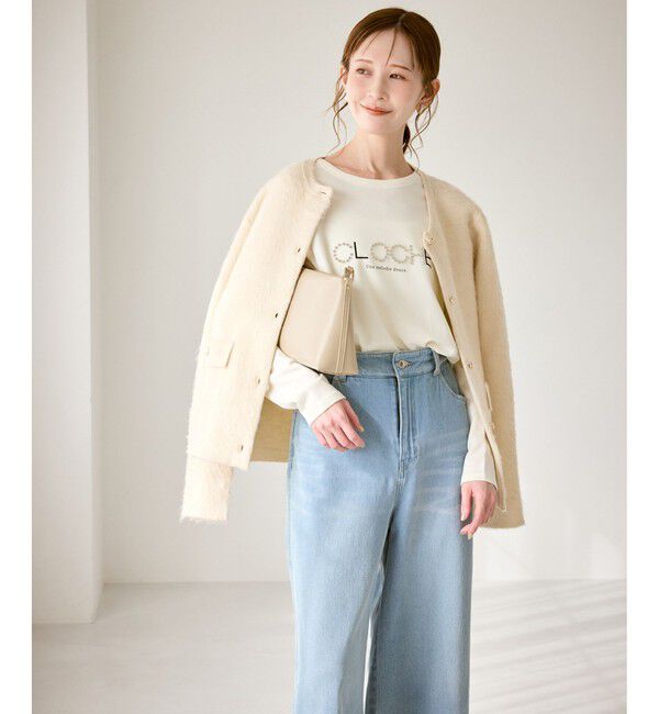 Rope&rsquo;Picnic「【emur/エミュール】サーモジャージロゴプルオーバー」|Tシャツ・カットソー|