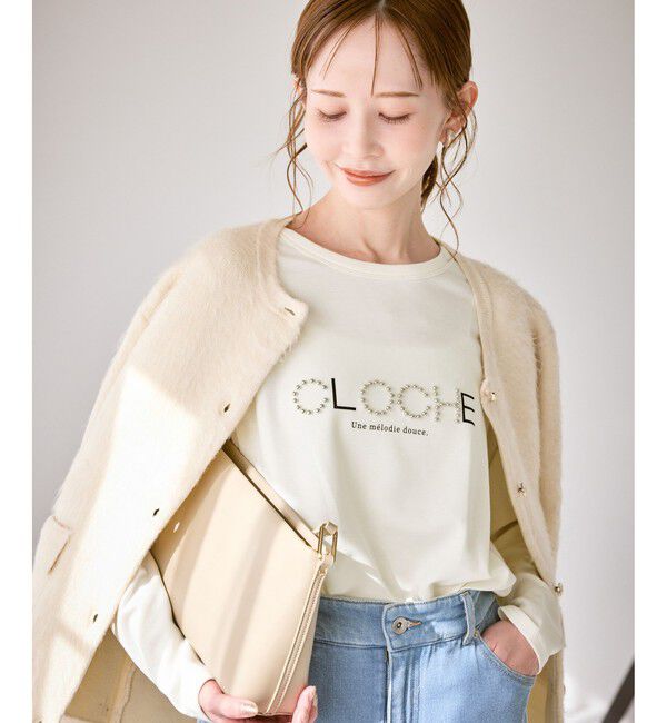 Rope&rsquo;Picnic「【emur/エミュール】サーモジャージロゴプルオーバー」|Tシャツ・カットソー|