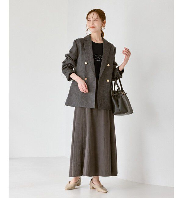 Rope&rsquo;Picnic「【emur/エミュール】サーモジャージロゴプルオーバー」|Tシャツ・カットソー|