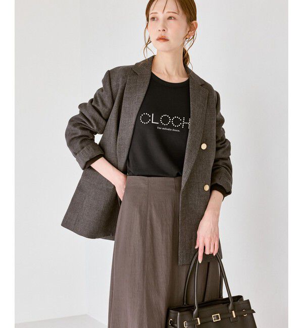 Rope&rsquo;Picnic「【emur/エミュール】サーモジャージロゴプルオーバー」|Tシャツ・カットソー|