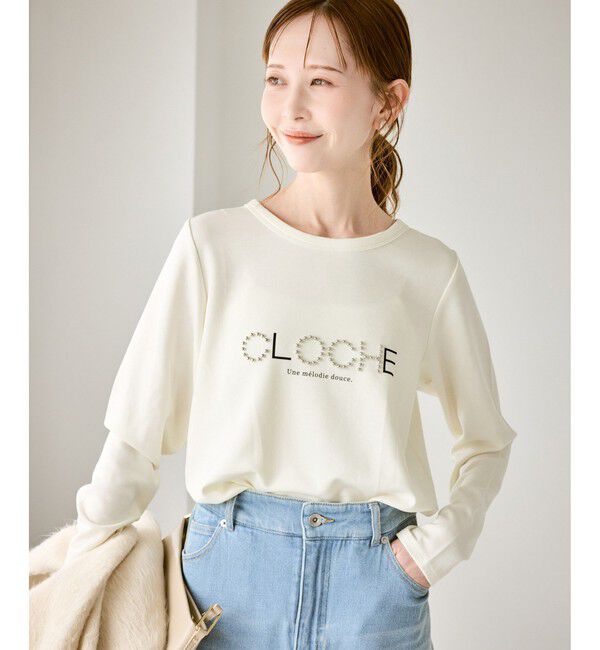 Rope&rsquo;Picnic「【emur/エミュール】サーモジャージロゴプルオーバー」|Tシャツ・カットソー|