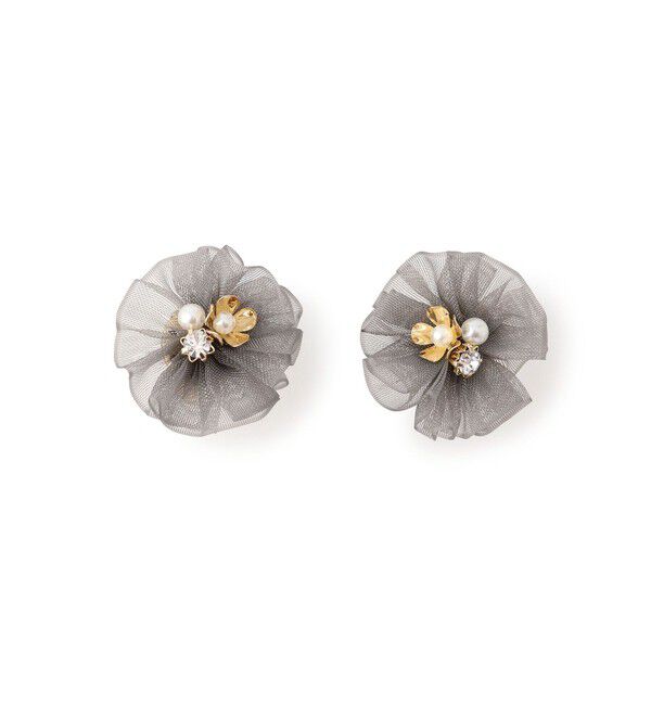 ROPE PICNIC PASSAGE「チュールイヤリング」|イヤリング|