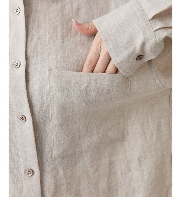  「リネンシャツ」|シャツ・ブラウス|