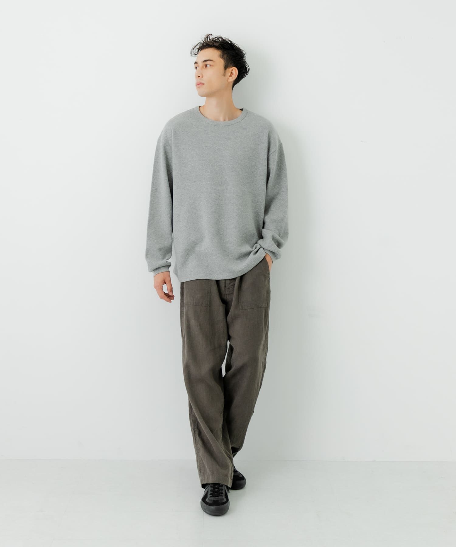 URBAN RESEARCH「度詰めワッフルロングスリーブ」|Tシャツ・カットソー|