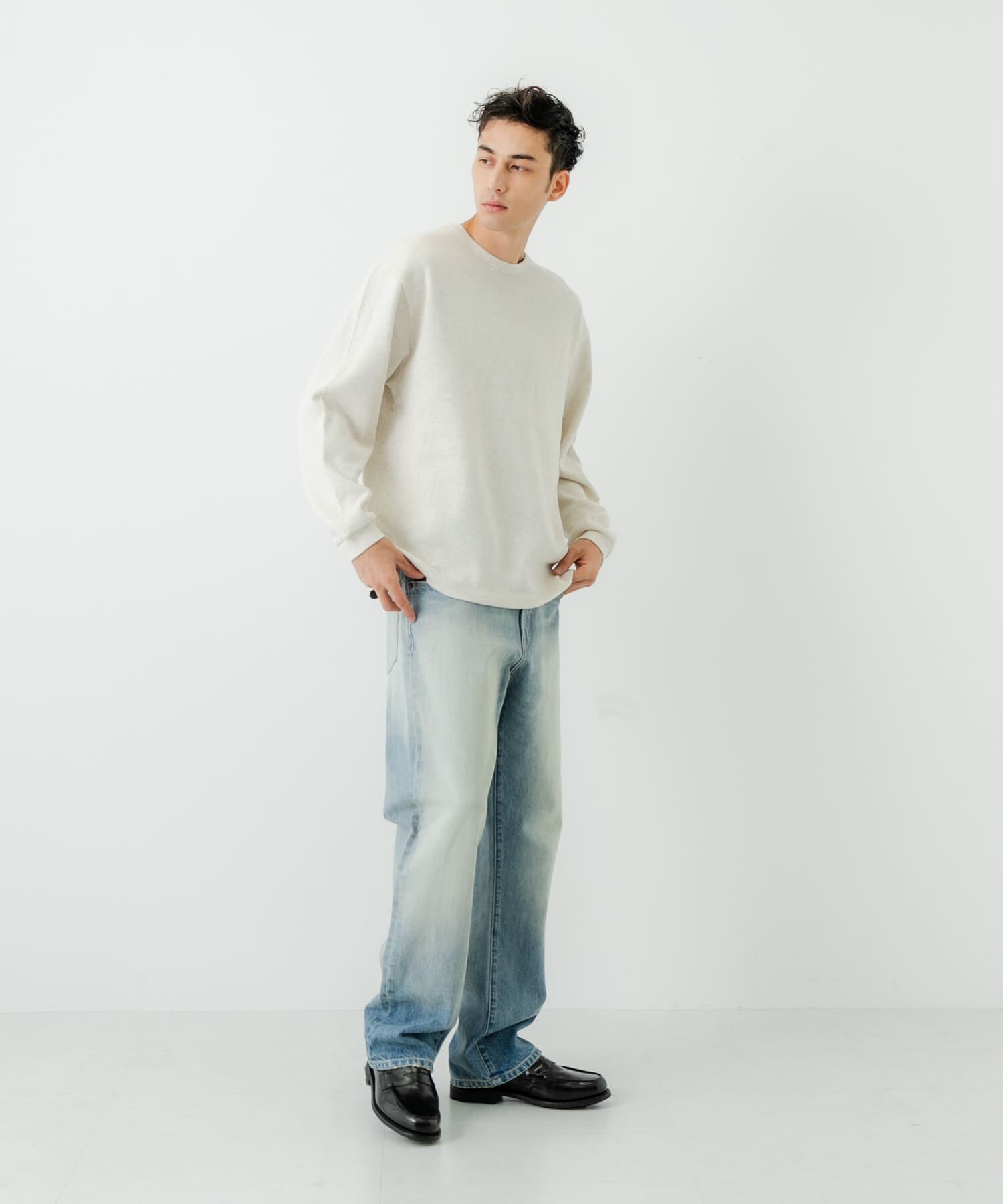 URBAN RESEARCH「度詰めワッフルロングスリーブ」|Tシャツ・カットソー|